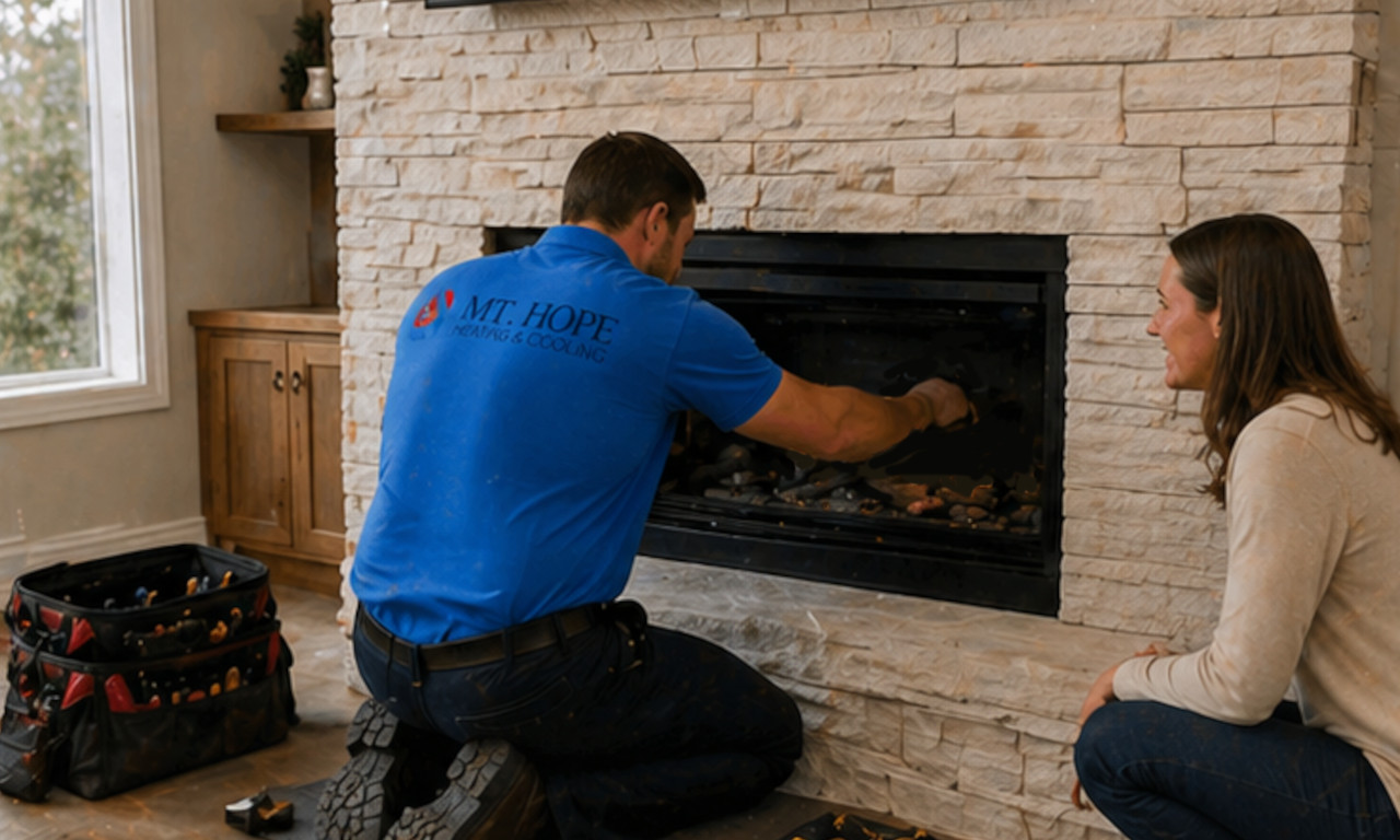 Electric vs. Gas Fireplaces: A Hamilton Homeowner's Guide